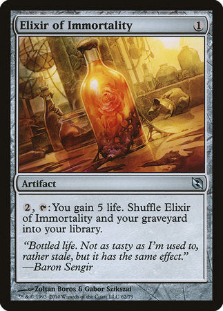 Elixir of Immortality [Duel Decks: Elspeth vs. Tezzeret] | Gate City Games LLC