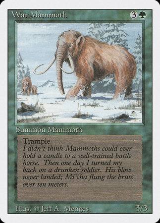 War Mammoth [Revised Edition] | Gate City Games LLC