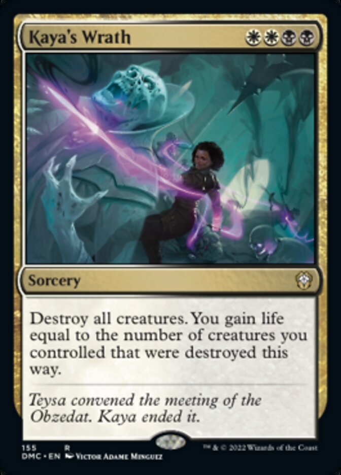 Kaya's Wrath [Dominaria United Commander] | Gate City Games LLC