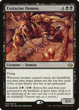 Extractor Demon [Modern Masters 2017] | Gate City Games LLC