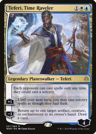 Teferi, Time Raveler [War of the Spark] | Gate City Games LLC