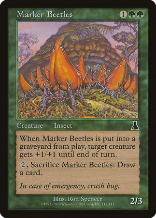 Marker Beetles [Urza's Destiny] | Gate City Games LLC