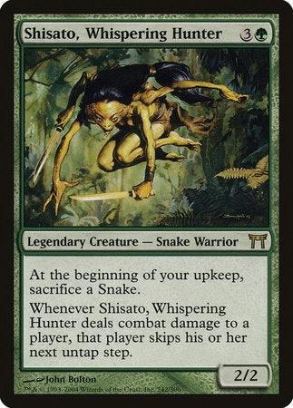 Shisato, Whispering Hunter [Champions of Kamigawa] | Gate City Games LLC
