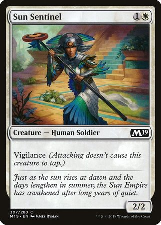 Sun Sentinel [Core Set 2019] | Gate City Games LLC