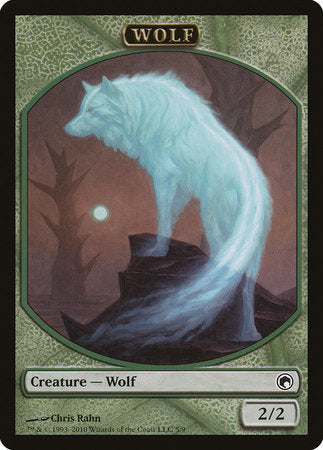 Wolf Token [Scars of Mirrodin Tokens] | Gate City Games LLC