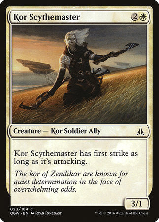 Kor Scythemaster [Oath of the Gatewatch] | Gate City Games LLC