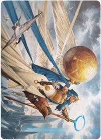 Linvala, Shield of Sea Gate Art Card [Zendikar Rising Art Series] | Gate City Games LLC