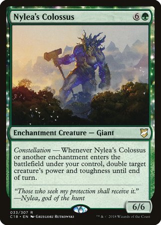 Nylea's Colossus [Commander 2018] | Gate City Games LLC