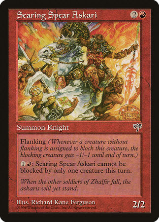 Searing Spear Askari [Mirage] | Gate City Games LLC