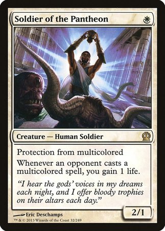 Soldier of the Pantheon [Theros] | Gate City Games LLC