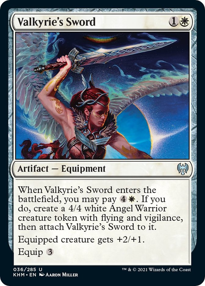 Valkyrie's Sword [Kaldheim] | Gate City Games LLC
