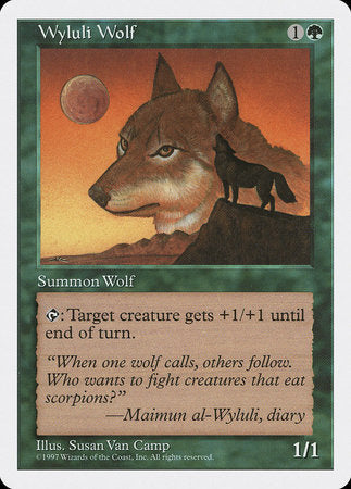 Wyluli Wolf [Fifth Edition] | Gate City Games LLC