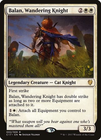Balan, Wandering Knight [Commander 2017] | Gate City Games LLC