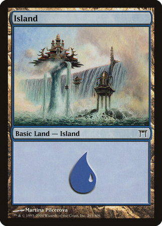 Island (293) [Champions of Kamigawa] | Gate City Games LLC