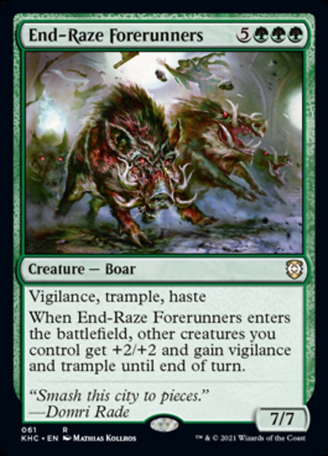 End-Raze Forerunners [Kaldheim Commander] | Gate City Games LLC