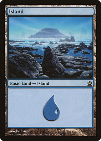 Island (305) [Commander 2011] | Gate City Games LLC