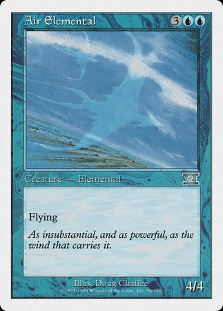 Air Elemental [Classic Sixth Edition] | Gate City Games LLC