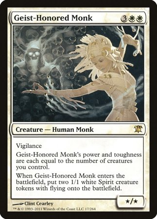 Geist-Honored Monk [Innistrad] | Gate City Games LLC