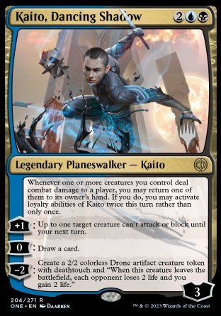 Kaito, Dancing Shadow (Promo Pack) [Phyrexia: All Will Be One Promos] | Gate City Games LLC