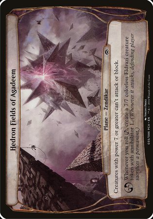 Hedron Fields of Agadeem (Planechase Anthology) [Planechase Anthology Planes] | Gate City Games LLC