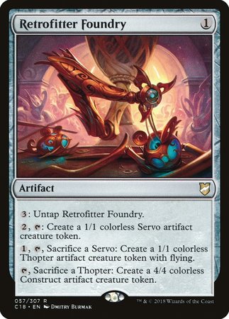 Retrofitter Foundry [Commander 2018] | Gate City Games LLC