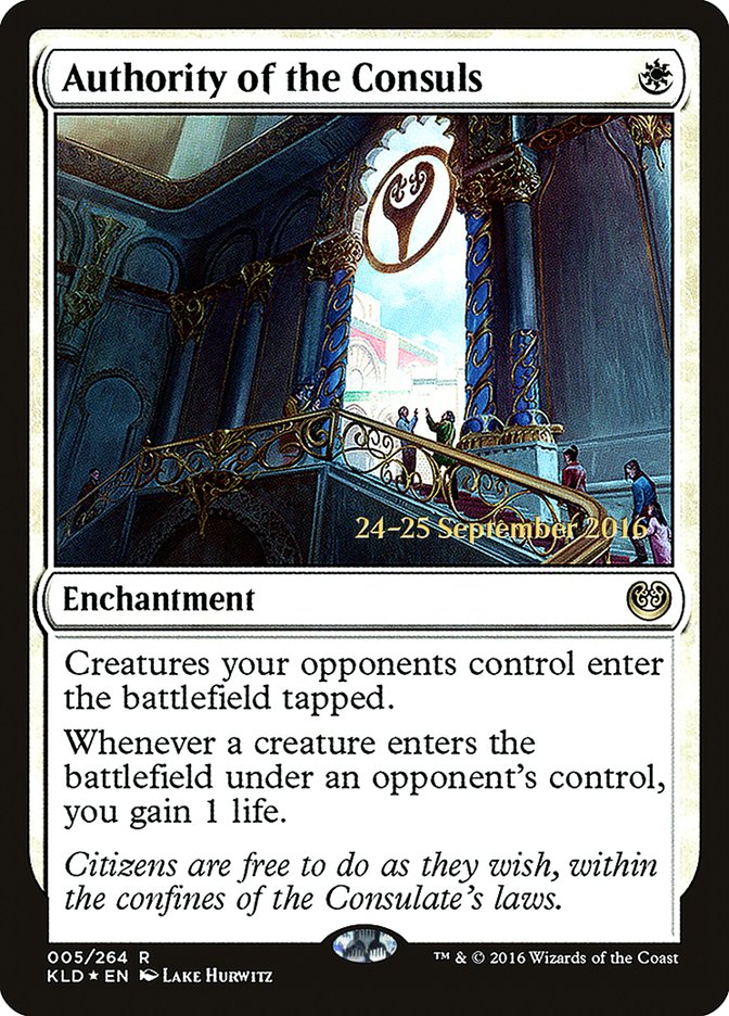 Authority of the Consuls  [Kaladesh Prerelease Promos] | Gate City Games LLC