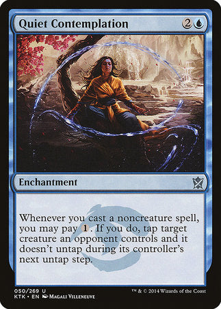 Quiet Contemplation [Khans of Tarkir] | Gate City Games LLC