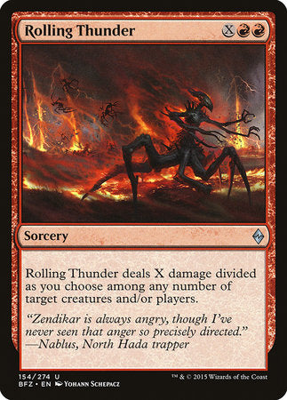 Rolling Thunder [Battle for Zendikar] | Gate City Games LLC