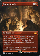 Sneak Attack (Borderless) [Double Masters] | Gate City Games LLC