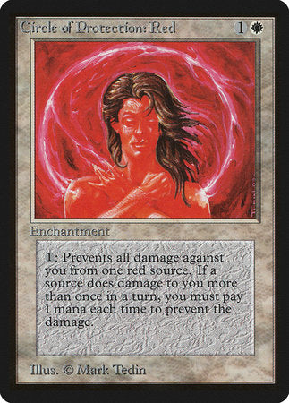 Circle of Protection: Red [Limited Edition Beta] | Gate City Games LLC