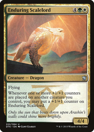 Enduring Scalelord [Dragons of Tarkir] | Gate City Games LLC