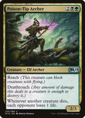 Poison-Tip Archer [Core Set 2019] | Gate City Games LLC