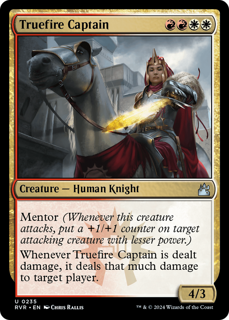 Truefire Captain [Ravnica Remastered] | Gate City Games LLC