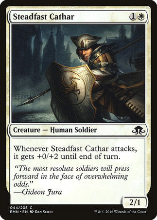 Steadfast Cathar [Eldritch Moon] | Gate City Games LLC