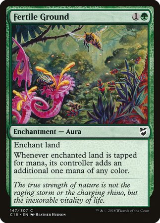 Fertile Ground [Commander 2018] | Gate City Games LLC