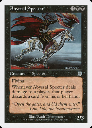 Abyssal Specter [Deckmasters] | Gate City Games LLC