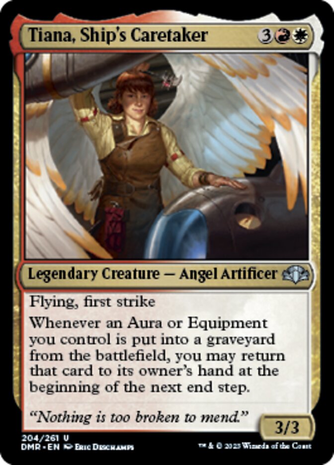Tiana, Ship's Caretaker [Dominaria Remastered] | Gate City Games LLC