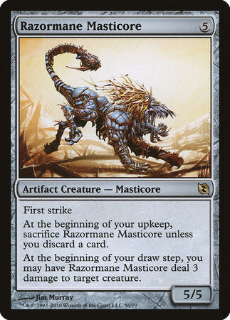 Razormane Masticore [Duel Decks: Elspeth vs. Tezzeret] | Gate City Games LLC