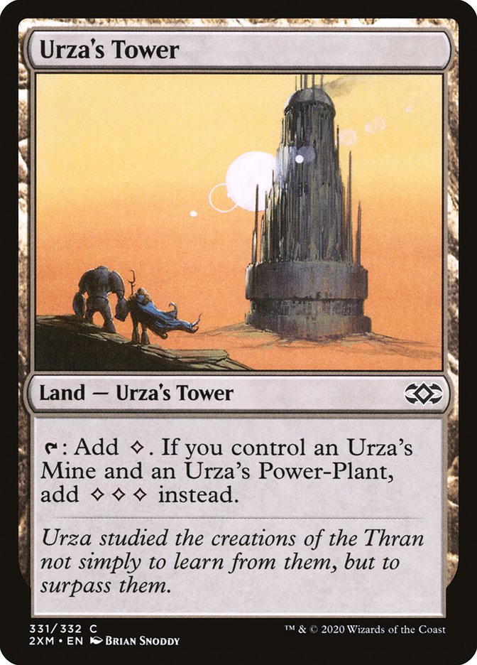 Urza's Tower [Double Masters] | Gate City Games LLC