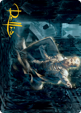 Dennick, Pious Apparition Art Card (Gold-Stamped Signature) [Innistrad: Midnight Hunt Art Series] | Gate City Games LLC