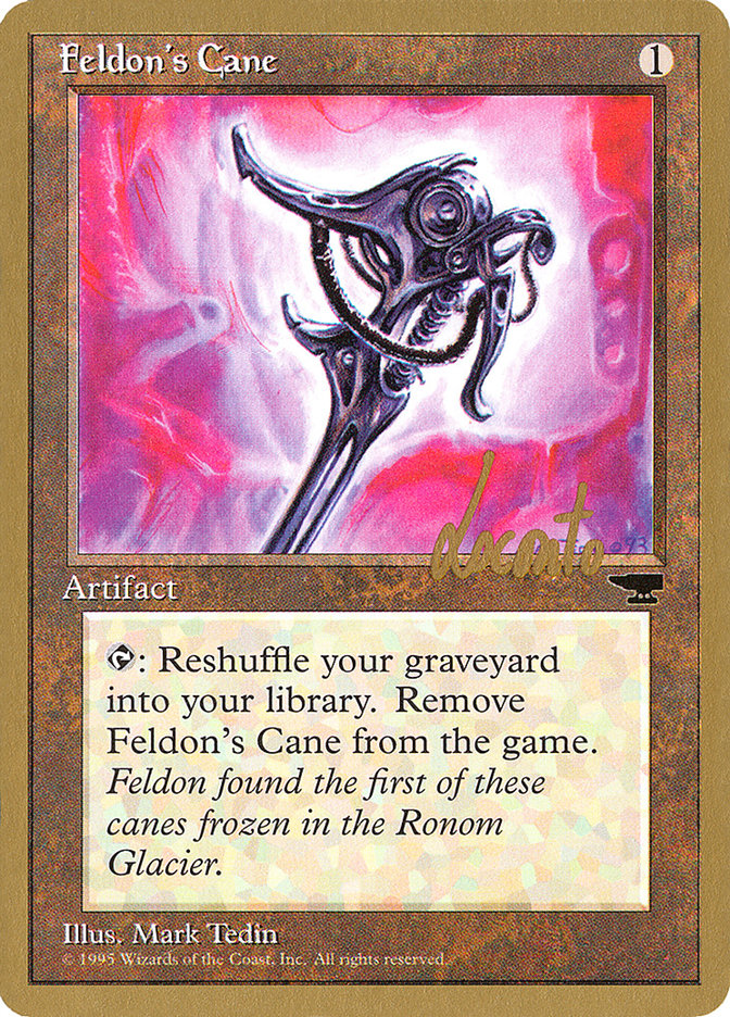 Feldon's Cane (Michael Loconto) [Pro Tour Collector Set] | Gate City Games LLC