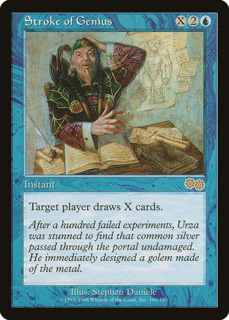 Stroke of Genius [Urza's Saga] | Gate City Games LLC