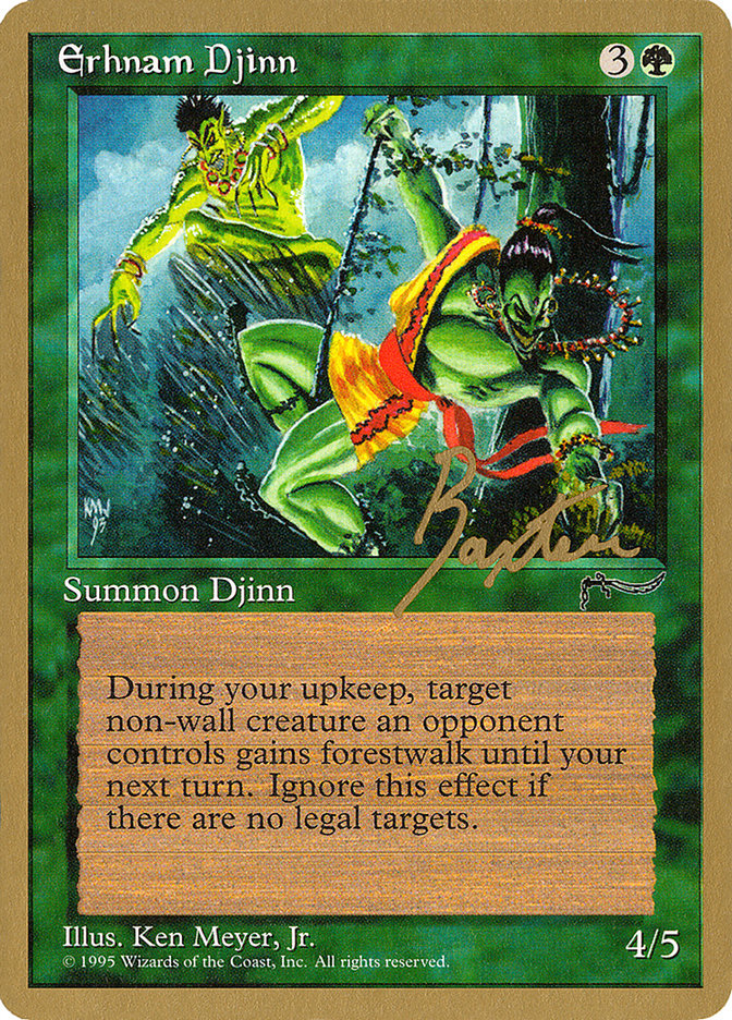 Erhnam Djinn (George Baxter) [Pro Tour Collector Set] | Gate City Games LLC