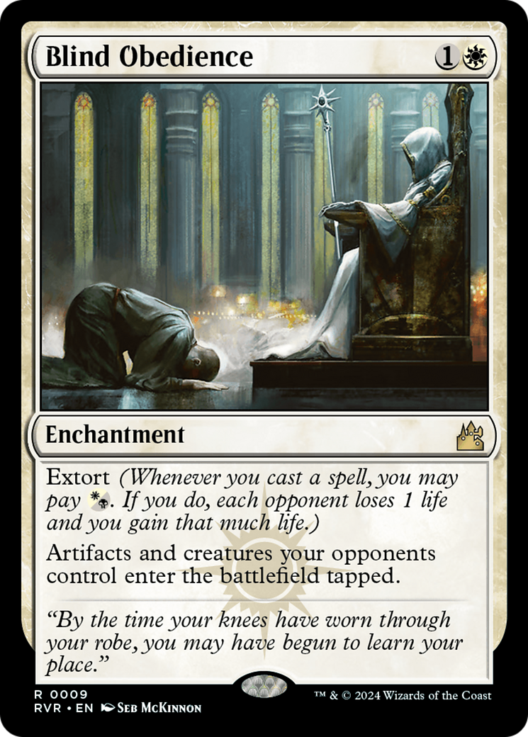 Blind Obedience [Ravnica Remastered] | Gate City Games LLC