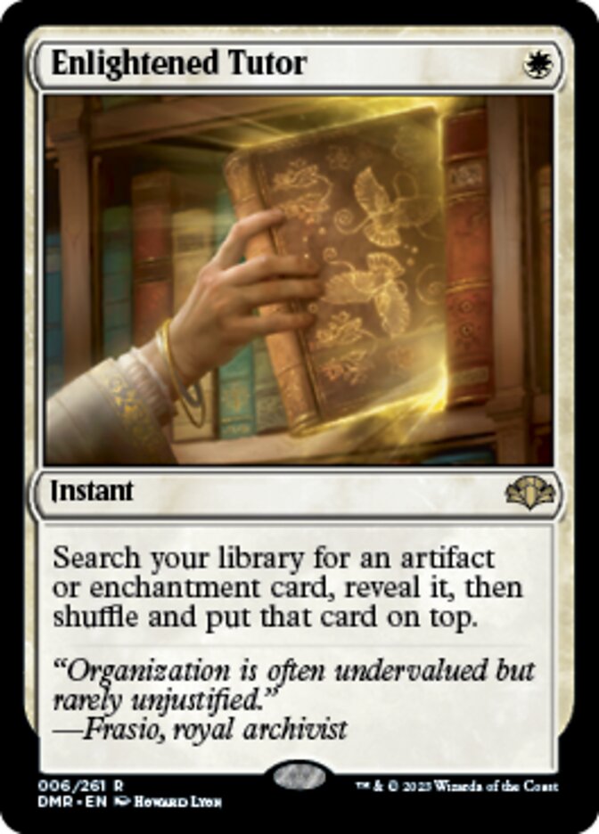 Enlightened Tutor [Dominaria Remastered] | Gate City Games LLC