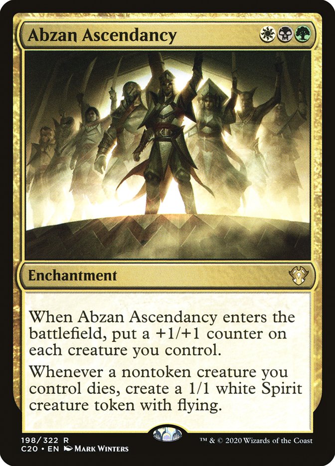 Abzan Ascendancy [Commander 2020] | Gate City Games LLC