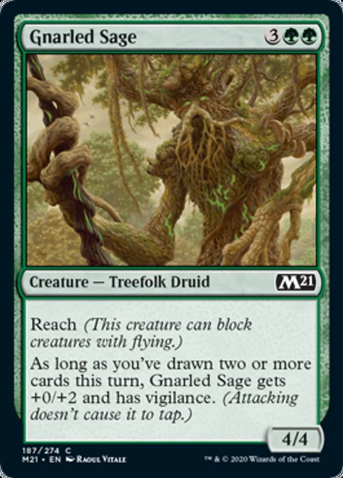 Gnarled Sage [Core Set 2021] | Gate City Games LLC