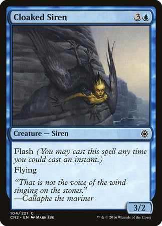 Cloaked Siren [Conspiracy: Take the Crown] | Gate City Games LLC