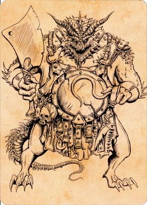 Thrakkus the Butcher Art Card [Commander Legends: Battle for Baldur's Gate Art Series] | Gate City Games LLC