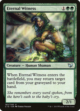 Eternal Witness [Commander 2015] | Gate City Games LLC